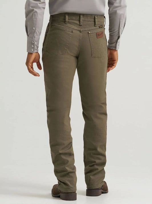 Premium Performance Tough Comfort Cowboy Cut® Regular Fit Canvas Jean in Sea Turtle