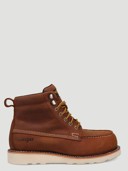 Men's Thatcher Steel-Toe Work Boot in Saddle Tan
