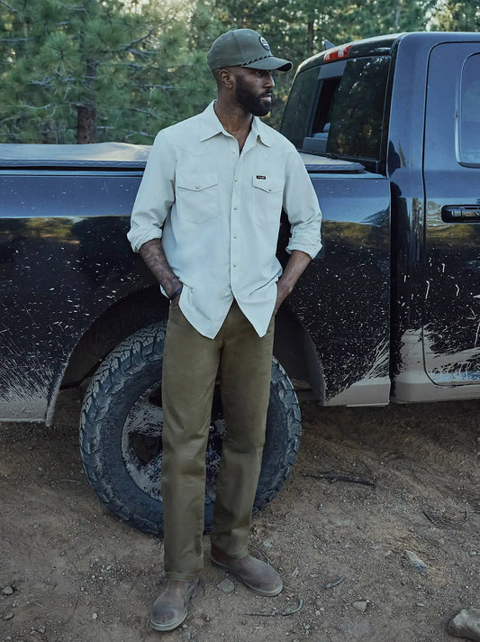 Wrangler ATG™ Men's Mountain Utility Canvas Pant in Sea Turtle
