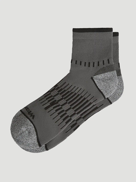 Mens Low Cut Sock 4-Pack:Grey:One Size