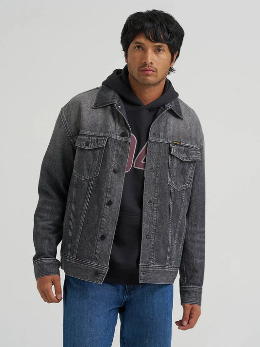 Wrangler® Toughlite™ Anti-Fit Denim Jacket in Smoky Granite