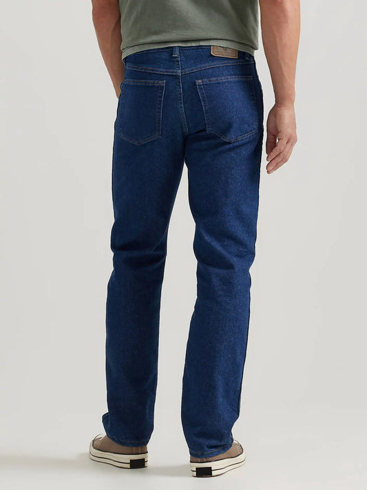Wrangler® Men's Five Star Premium Midweight Stretch Jean in Dark Wash