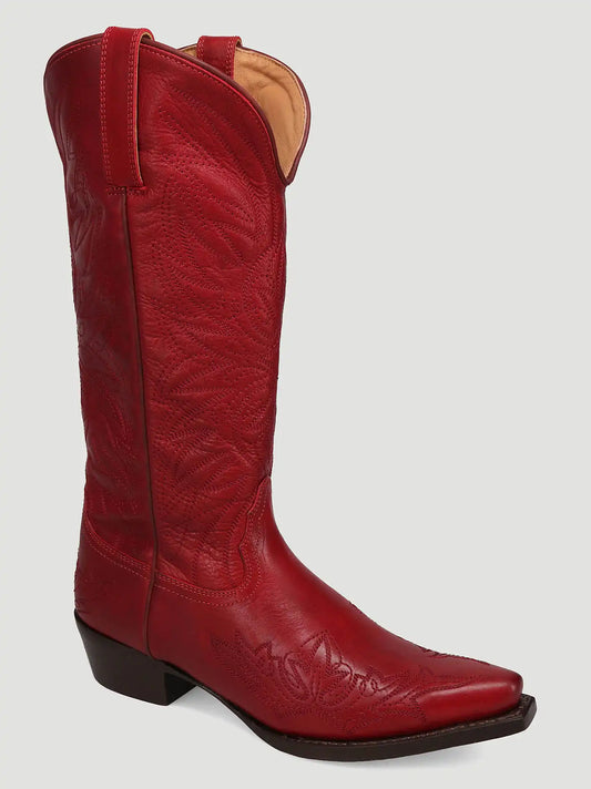 Women's Magnolia Snip-Toe Western Boot in Red