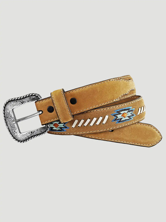 Boy's Whip Stitch Belt in Tan
