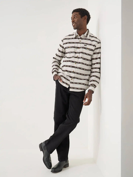 Men's Relaxed Fit Flex Jean in Black