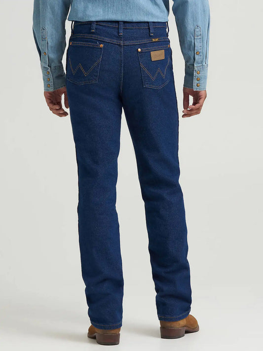 Wrangler® Cowboy Cut® Navy Stretch Slim Fit Jean in Navy