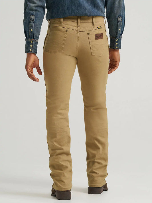 Premium Performance Tough Comfort Cowboy Cut® Slim Fit Canvas Jean in Kelp