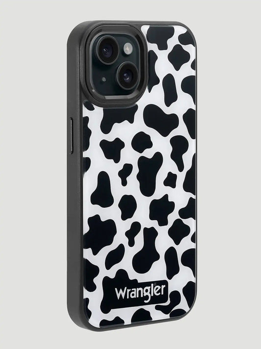 Smartphone Cow Print Case:Black/White:One Size: