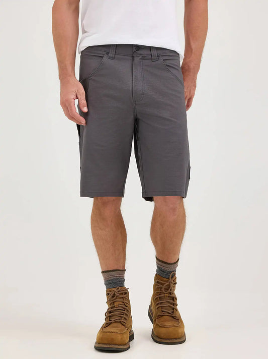 Wrangler RIGGS Workwear® Technical Carpenter Short in Grey Pinstripe