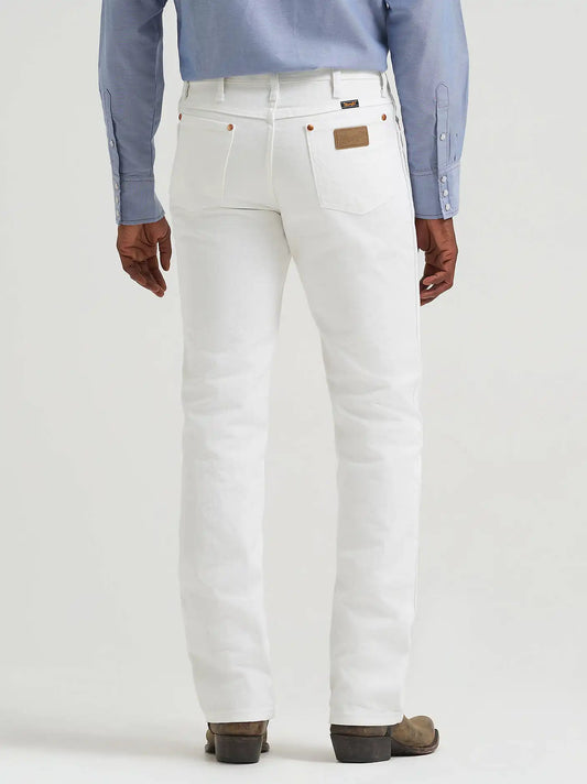 Wrangler® Cowboy Cut® Slim Fit Jean in White