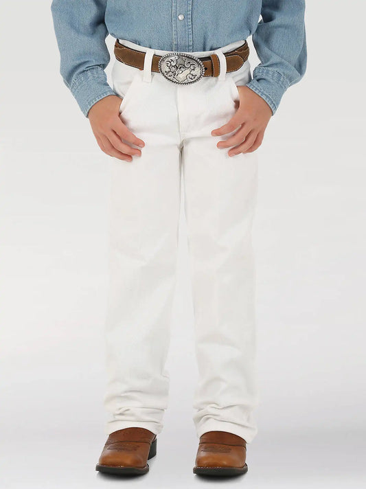 Boy's Wrangler® Cowboy Cut® Original Fit Jean (8-20) in White