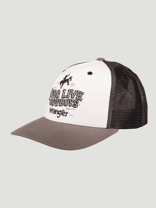 Trailhead Rodeo Baseball Cap:Black/White:One Size