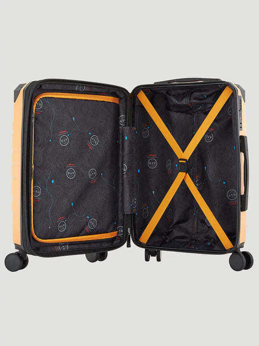 ATG 22 Inch Hardside Carry-On Luggage:Blazing Orange:One Size: