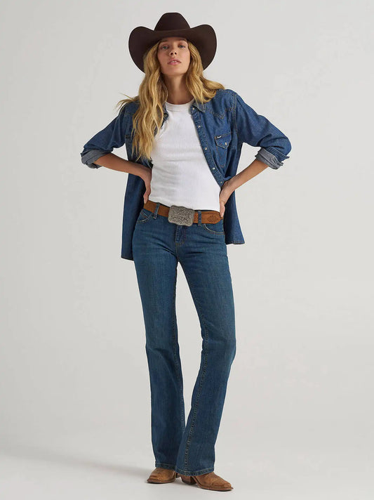 Women's Wrangler® Ultimate Riding Jean Q-Baby in Tuff Buck