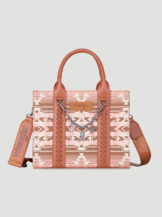 Mini Southwestern Charm Tote:Pink:One Size: