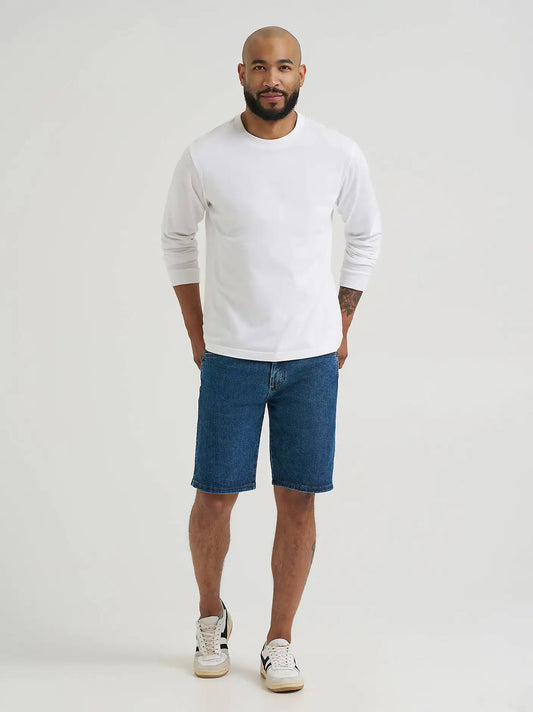 Mens Wrangler Rugged Wear PS Relaxed Fit Short in Medium Stone