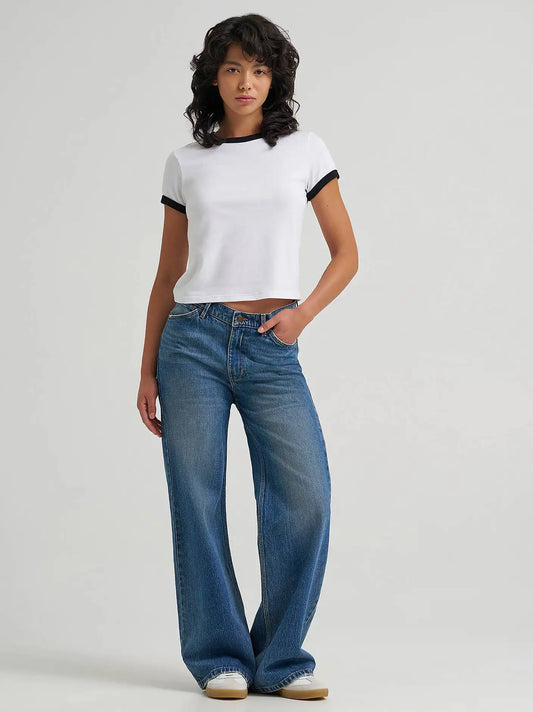 Women's Low Rise Baggy Jean in Rhianon