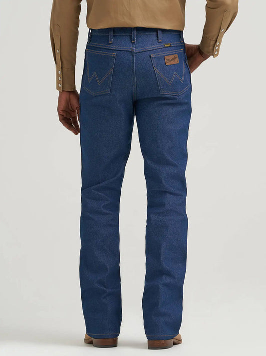 Wrangler® Cowboy Cut® Boot Jean Rigid - Regular Fit in Navy