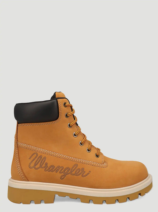 Men's Axel Steel-Toe Lace-Up Work Boot in Tan