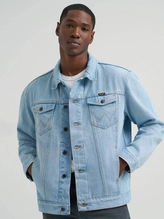 Wrangler® Cowboy Cut® Unlined Denim Jacket in Gh Bleach
