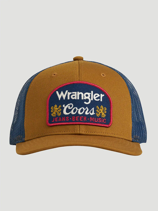 Wrangler x Coors Twill Patch Cap:Brown:OS