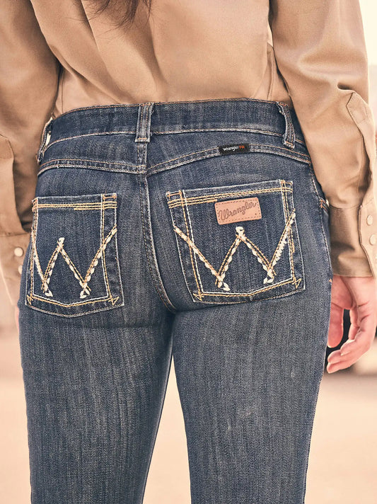 Women's Wrangler Retro® Flame Resistant Mae Bootcut Work Jean in Bakersville