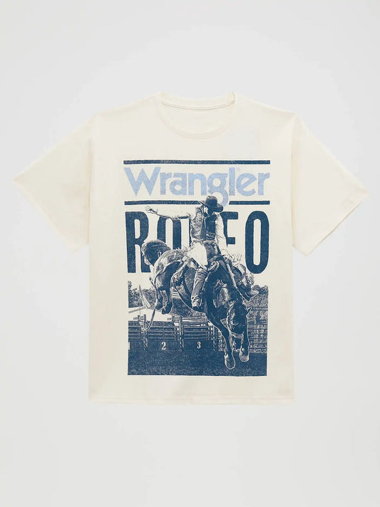 Rodeo Archive Girlfriend Graphic Tee in Egret