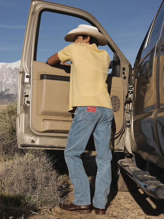 Wrangler x Coors 13MWZ Cowboy Cut Jean in Beer Wash
