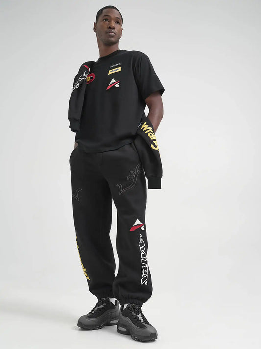 Wrangler x AVIREX Sweatpant in Black