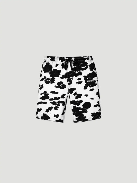 Men's Sleep Shorts (2-Pack) in Black/White