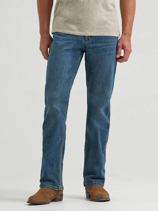 Wrangler® Men's Five Star Premium Flex Relaxed Fit Bootcut Jean in Summit