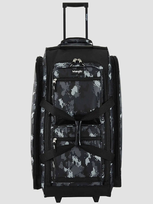 Wesley Rolling Duffle Bag:White Camo:One Size: