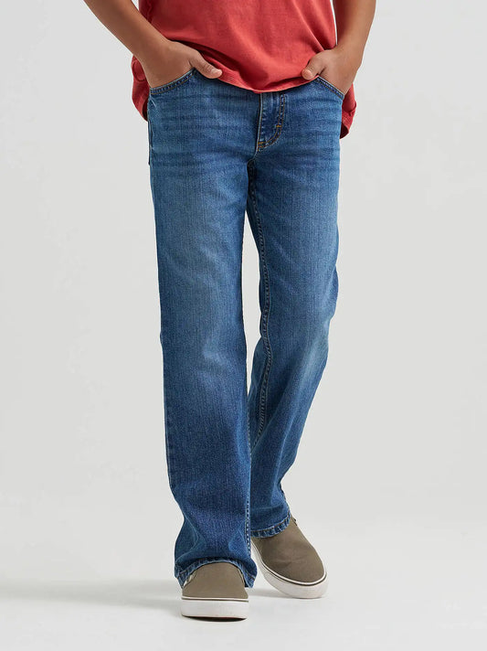 Boy's Bootcut Jean in Indigo