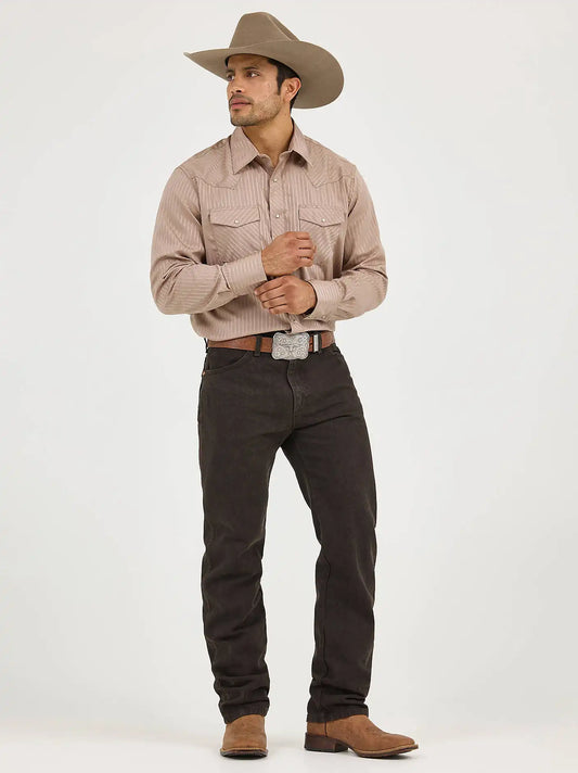 Wrangler® Cowboy Cut® Original Fit Jean in Black Chocolate