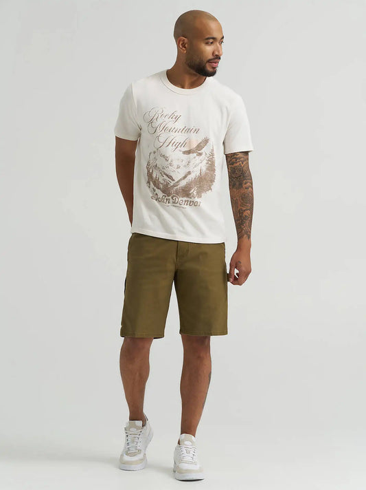 Men's Carpenter Short in Military Olive
