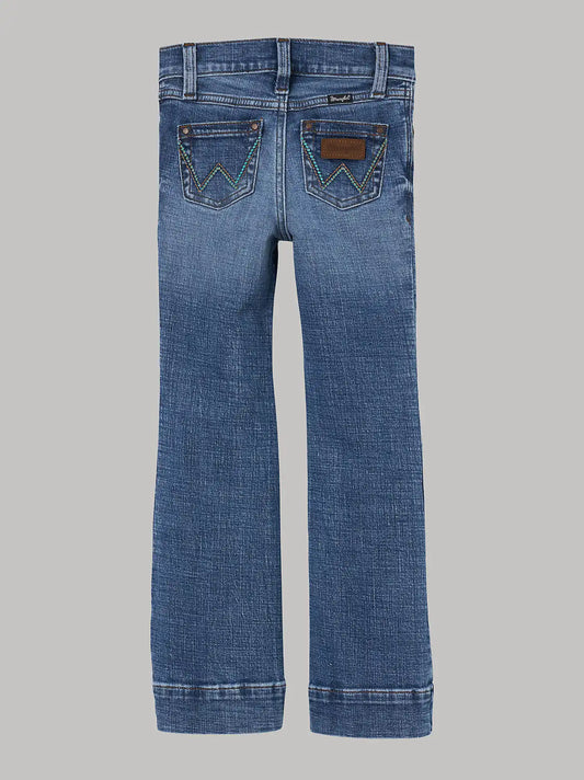 Girl's Wrangler® Trouser Jean (4-18) in Embry