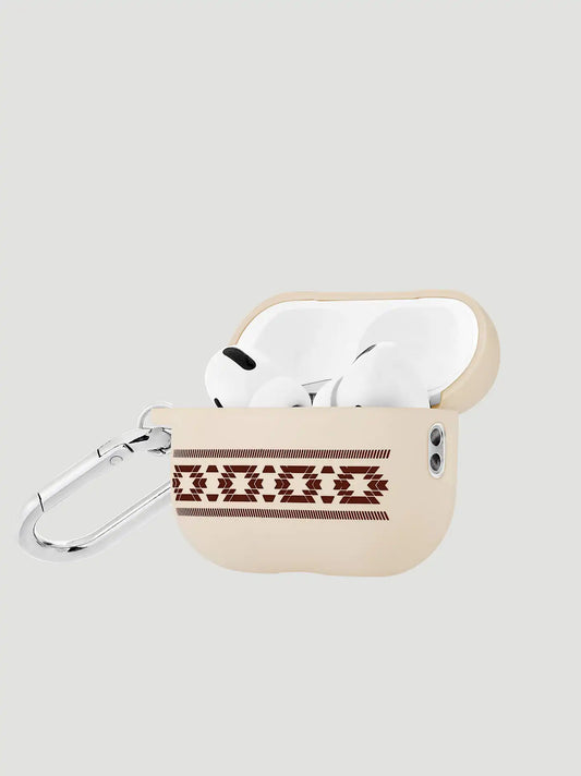 Earbuds Case with Carabiner:Ivory:One Size:
