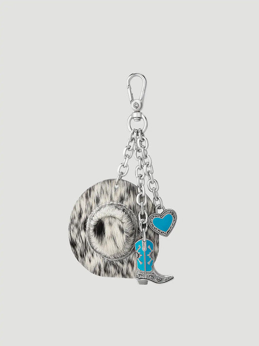 Western Spirit Bag Charm:Silver:One Size: