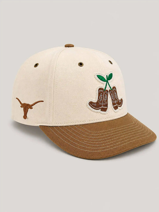 Texas Cherry Boot Trucker Hat:Off White:One Size