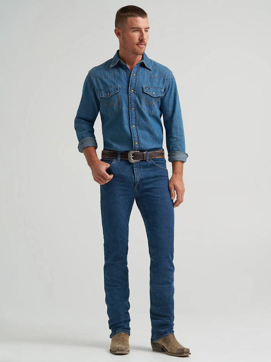 Premium Performance Cowboy Cut® Advanced Comfort Wicking Slim Fit Jean in Vintage Stone