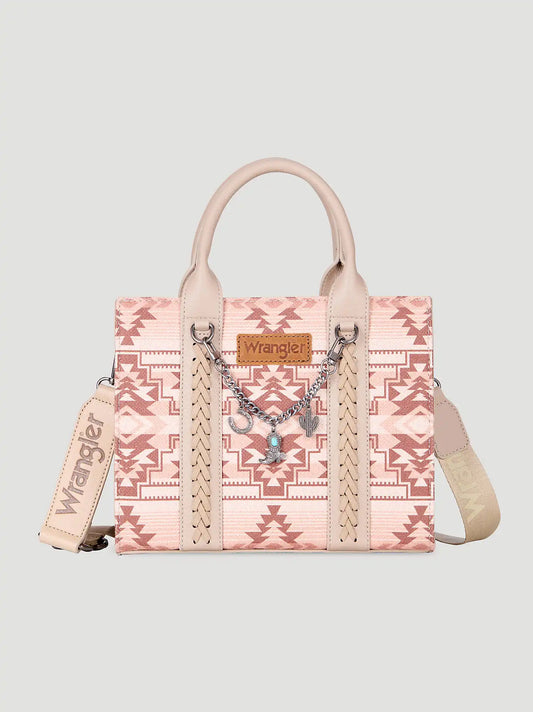 Mini Southwestern Charm Tote:Tan:One Size: