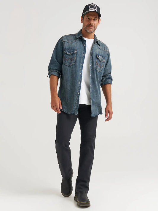 Men's Five Star Premium Performance Canvas Jean in Black