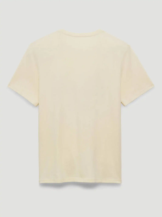 Mountain Sunset Graphic T-Shirt in Antique White