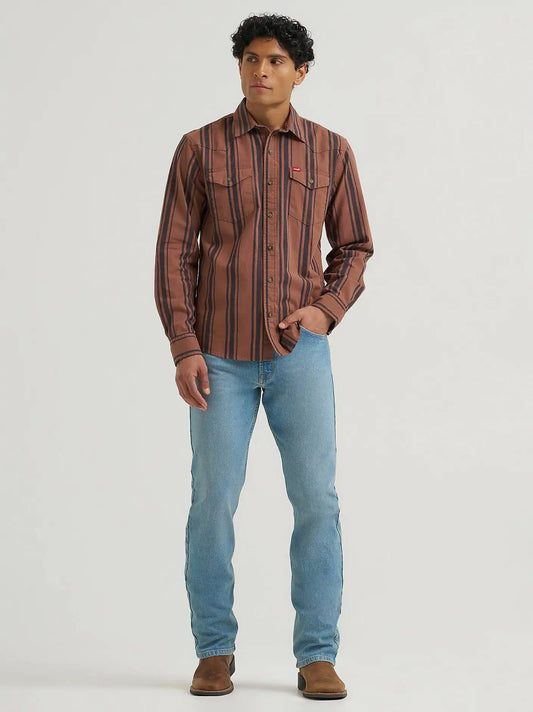Wrangler® Five Star Premium Regular Fit Bootcut Jean in Stange