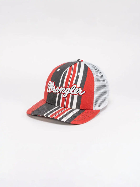 Stripe Logo Trucker Hat:Ceramic Stripe:One Size