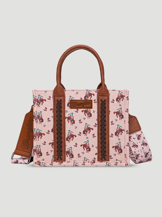 Rodeo Print Mini Tote:Pink:One Size