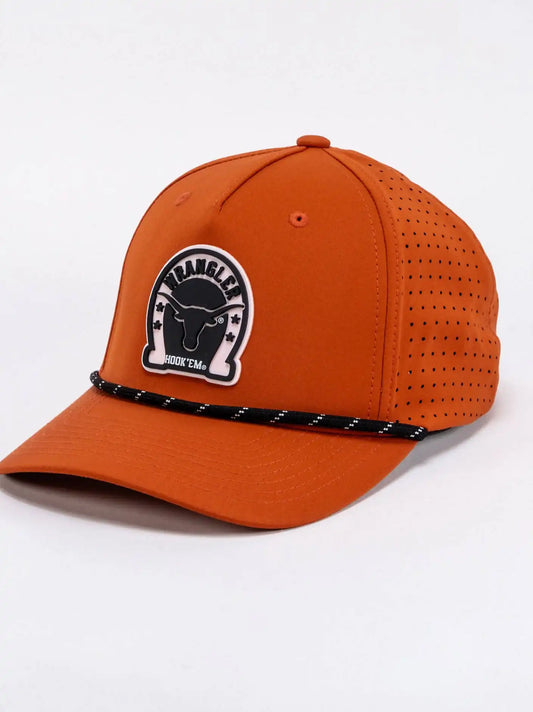 Texas Hook Em Performance Hat:Orange:One Size