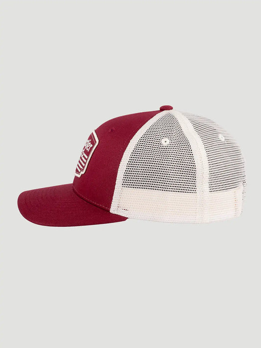 Trailhead Union Baseball Cap:Dark Red:One Size