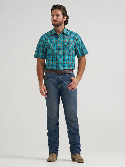 Men's Wrangler Retro® Slim Fit Straight Leg Jean in Whiskey
