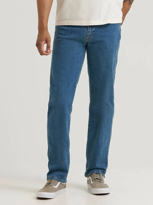 Wrangler Rugged Wear® Performance Series Regular Fit Jean in Bleach Wash